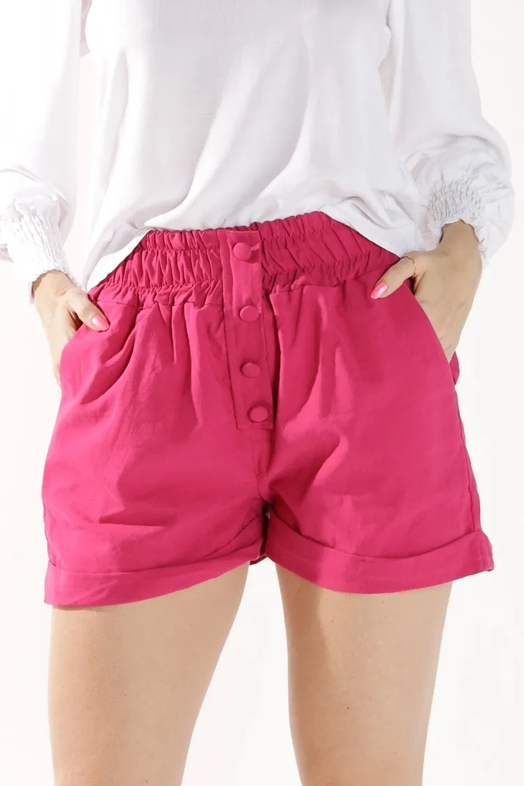 Short Dwz Com Botoes Liso