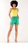 Short Dwz Com Botoes Liso