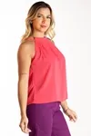 Blusa Dwz Plissada Lisa