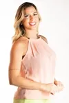 Blusa Dwz Plissada Lisa