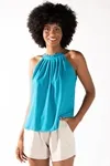 Blusa Dwz Plissada Lisa