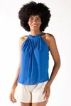 Blusa Dwz Plissada Lisa
