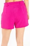 Short Dwz Linho Com Cinto Redondo Lisa