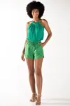 Short Dwz De Linho Liso