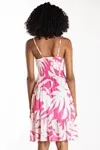 Vestido Dwz Curto Com Alca Estampado