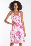 Vestido Dwz Curto Com Alca Estampado