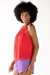 Blusa Dwz Plissada Lisa