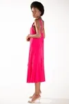 Vestido Dwz Midi Com Alcas Liso