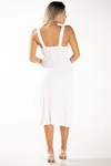 Vestido Dwz Midi Com Alcas Liso