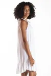 Vestido Dwz Com Alcas Amarracao Lisa