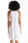 Vestido Dwz Com Alcas Amarracao Lisa