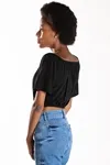 Cropped Dwz Ombro A Ombro Liso
