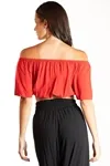 Cropped Dwz Ombro A Ombro Liso