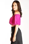 Cropped Dwz Ombro A Ombro Liso