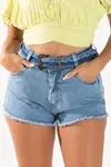 Short Dwz Jeans Com Cinto