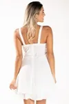 Vestido Dwz Curto Com Alca Liso