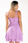 Vestido Dwz Curto Com Alca Liso