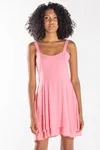 Vestido Dwz Curto Com Alca Liso