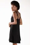 Vestido Dwz Curto Com Alca Liso