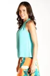 Blusa Dwz Lisa Gola Alta Com Amarracao