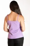 Blusa Dwz Alcas Finas Lisa De Crepe