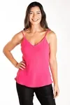 Blusa Dwz Alcas Finas Lisa De Crepe