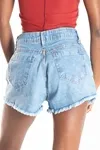 Short Dwz Jeans Barra Desfiada