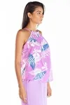 Regata Dwz Plissada Estampada