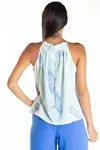 Regata Dwz Plissada Estampada