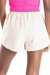 Short Dwz Linho Cos De Elastico