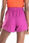 Short Dwz Linho Cos De Elastico