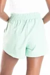 Short Dwz Linho Cos De Elastico