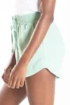 Short Dwz Linho Cos De Elastico