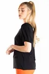 Blusa Dwz Manga Curta Com Elastico