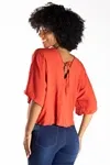 Blusa Dwz Lisa Manga Morcego