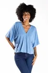 Blusa Dwz Lisa Manga Morcego