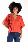 Blusa Dwz Lisa Manga Morcego
