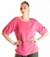 Blusa Dwz Lisa Manga Com Elastico