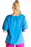 Blusa Dwz Lisa Manga Com Elastico