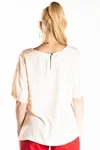 Blusa Dwz Lisa Manga Com Elastico