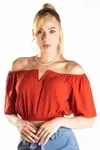 Cropped Dwz Ombro A Ombro Liso