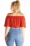 Cropped Dwz Ombro A Ombro Liso