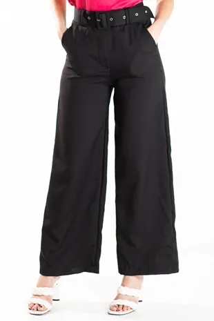 Calca Dwz Com Cinto Pantalona