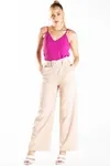 Calca Dwz Com Cinto Pantalona