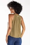 Blusa Dwz Plissada Lisa