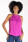 Blusa Dwz Plissada Lisa