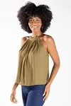 Blusa Dwz Plissada Lisa