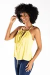 Blusa Dwz Alcas Amarracao No Busto Lisa