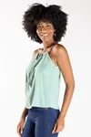 Blusa Dwz Alcas Amarracao No Busto Lisa