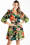 Vestido Dwz Estampado Carol Mello